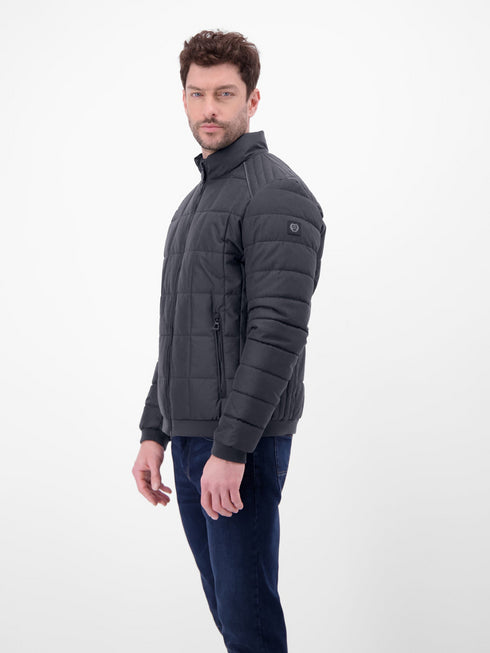 Lerros Men's Quilted Jacket in Wool Look – 2597015